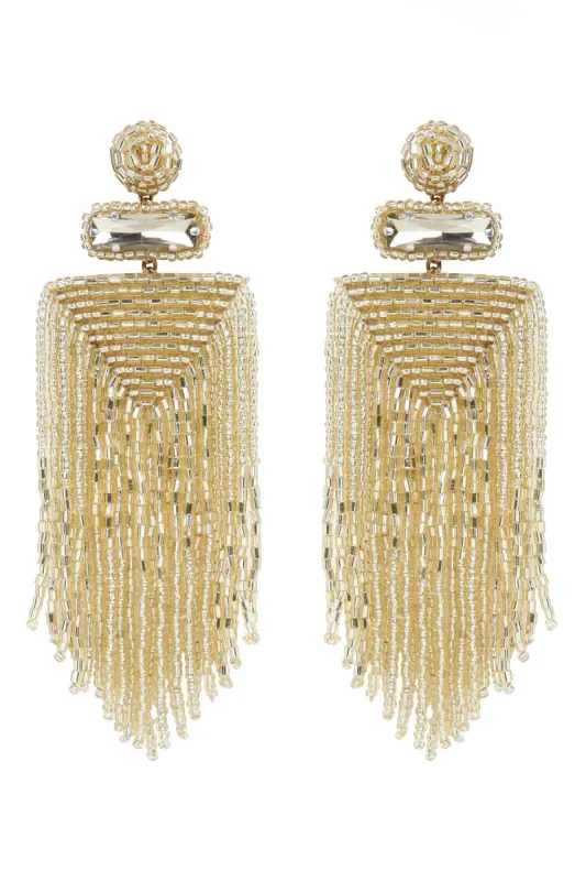 JODY EARRINGS - GOLD - OS made by French Cuff