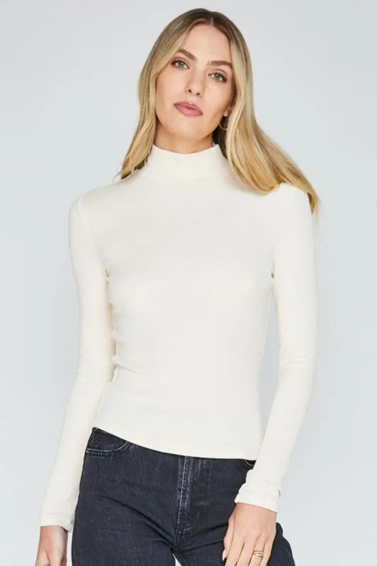 Noah Long Sleeve Tee - Cream sold by French Cuff