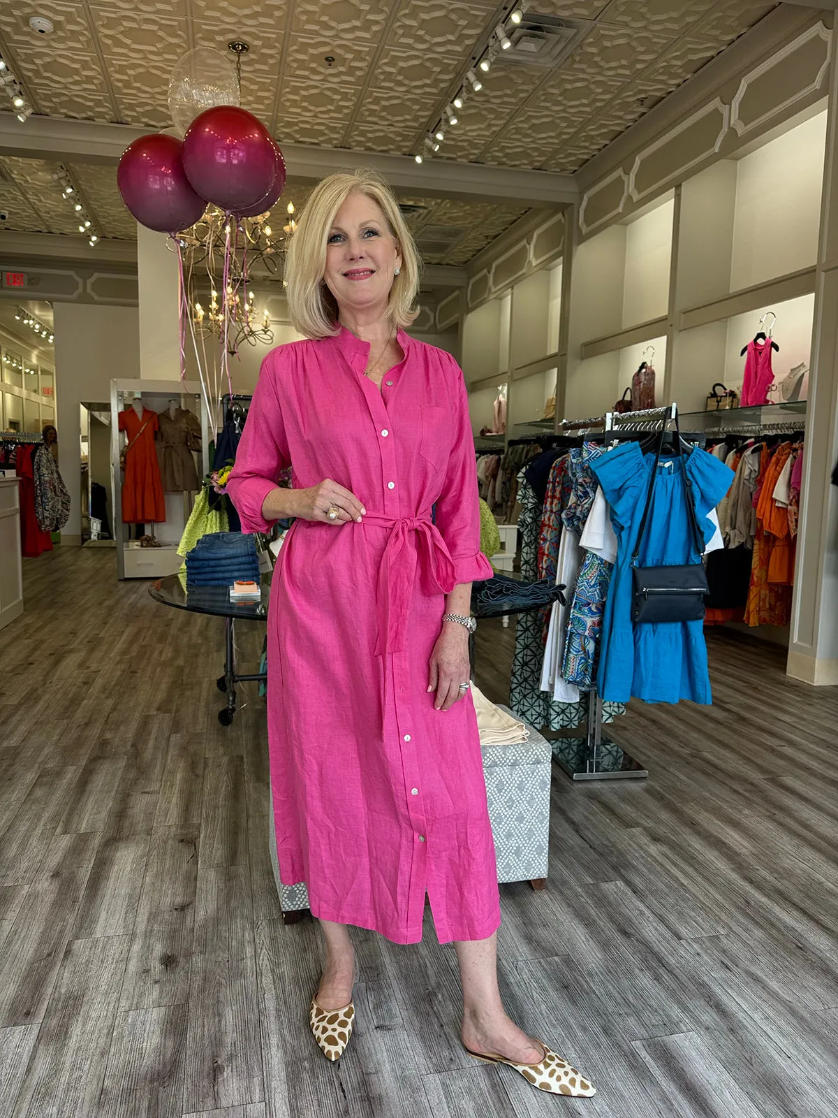 Midi Length Shirtdress sold by French Cuff product image thumbnail 3