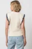 Tipped Sleeve Crewneck Sweater sold by French Cuff