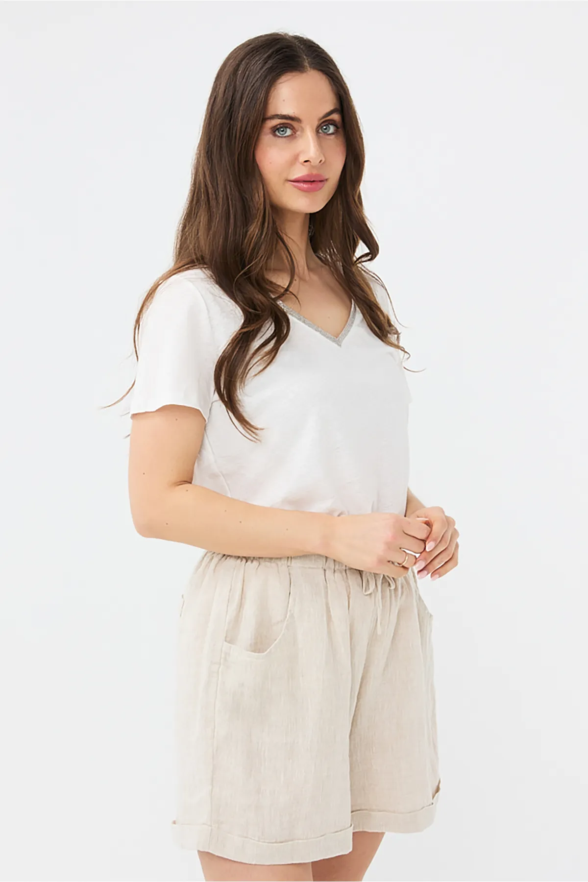 T-Shirt Fancy Neckline sold by French Cuff product image thumbnail 2