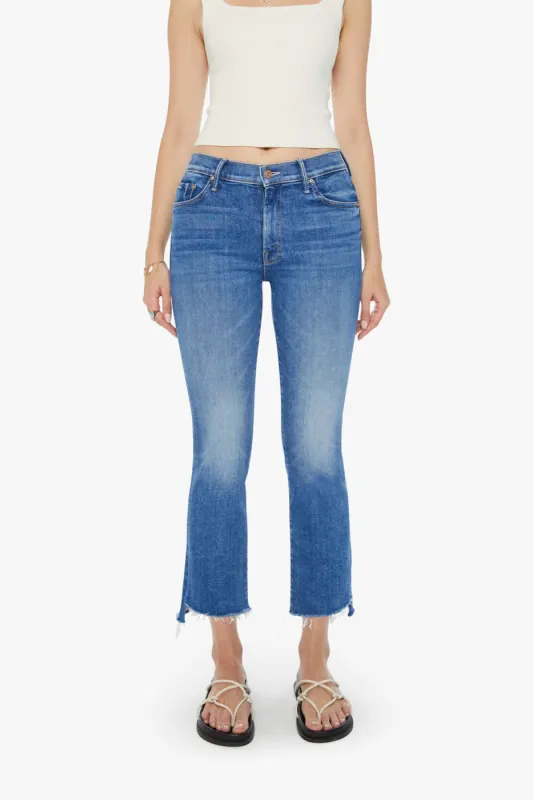 The Insider Crop Step Fray sold by French Cuff