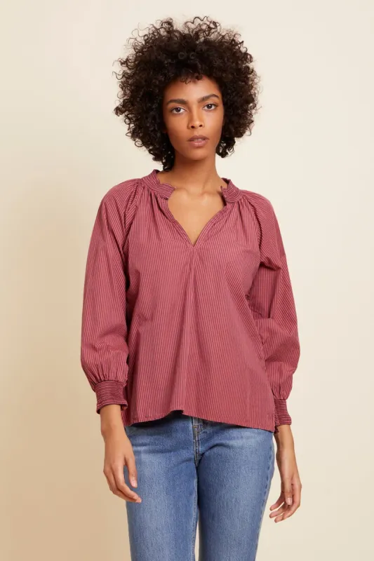 Estelle Peasant Blouse sold by French Cuff