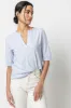 Elbow Sleeve Split Neck sold by French Cuff