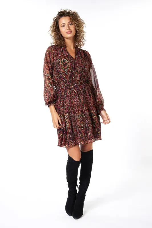 Dress Short Chiffon Rewilding sold by French Cuff