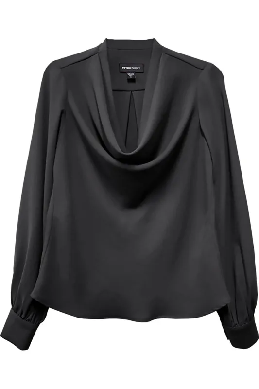 Cowl Neck Top sold by French Cuff