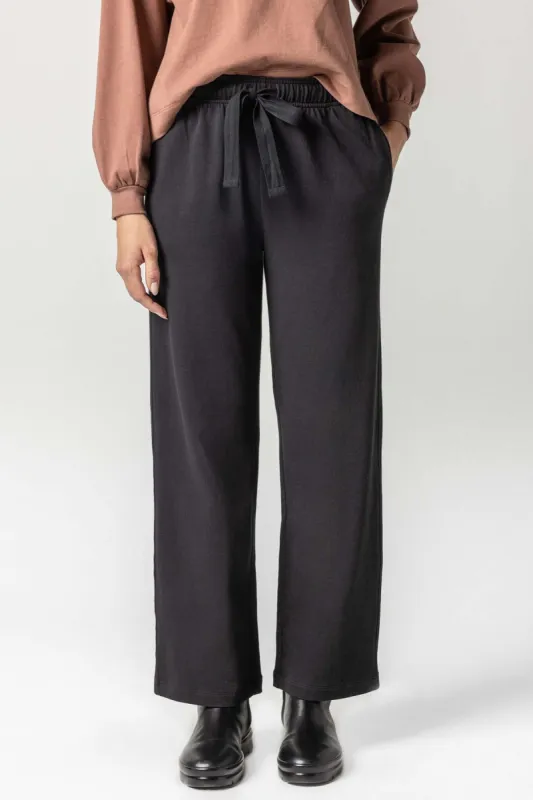 Drawcord Pant- Black sold by French Cuff