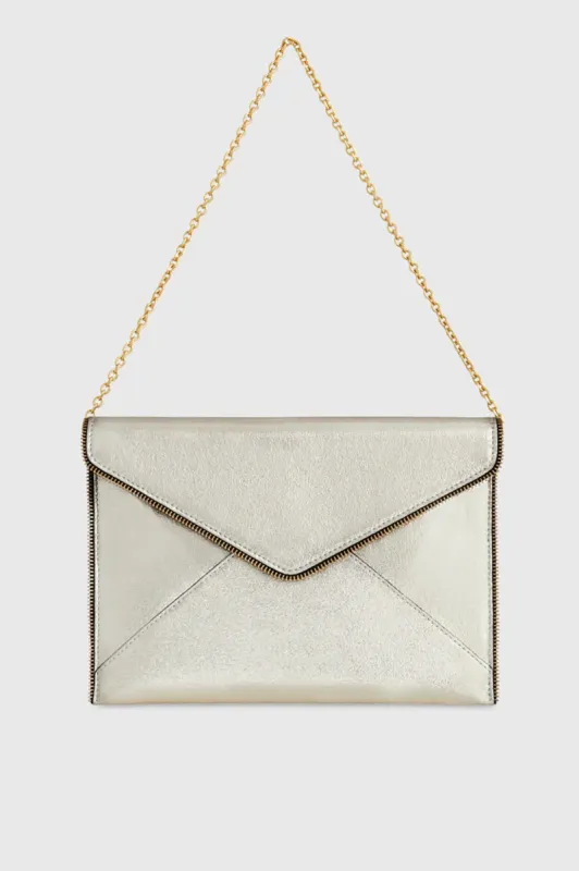 Leo Clutch W/Chain Strap sold by French Cuff