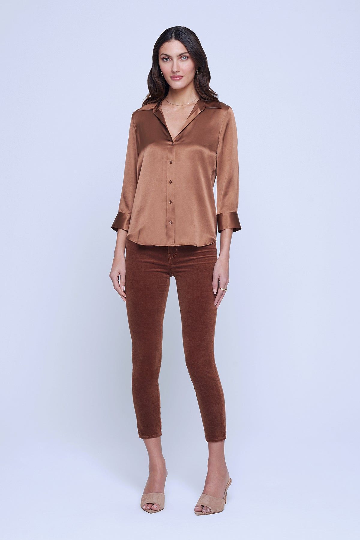 Dani 3/4 Sleeve Blouse sold by French Cuff product image thumbnail 3