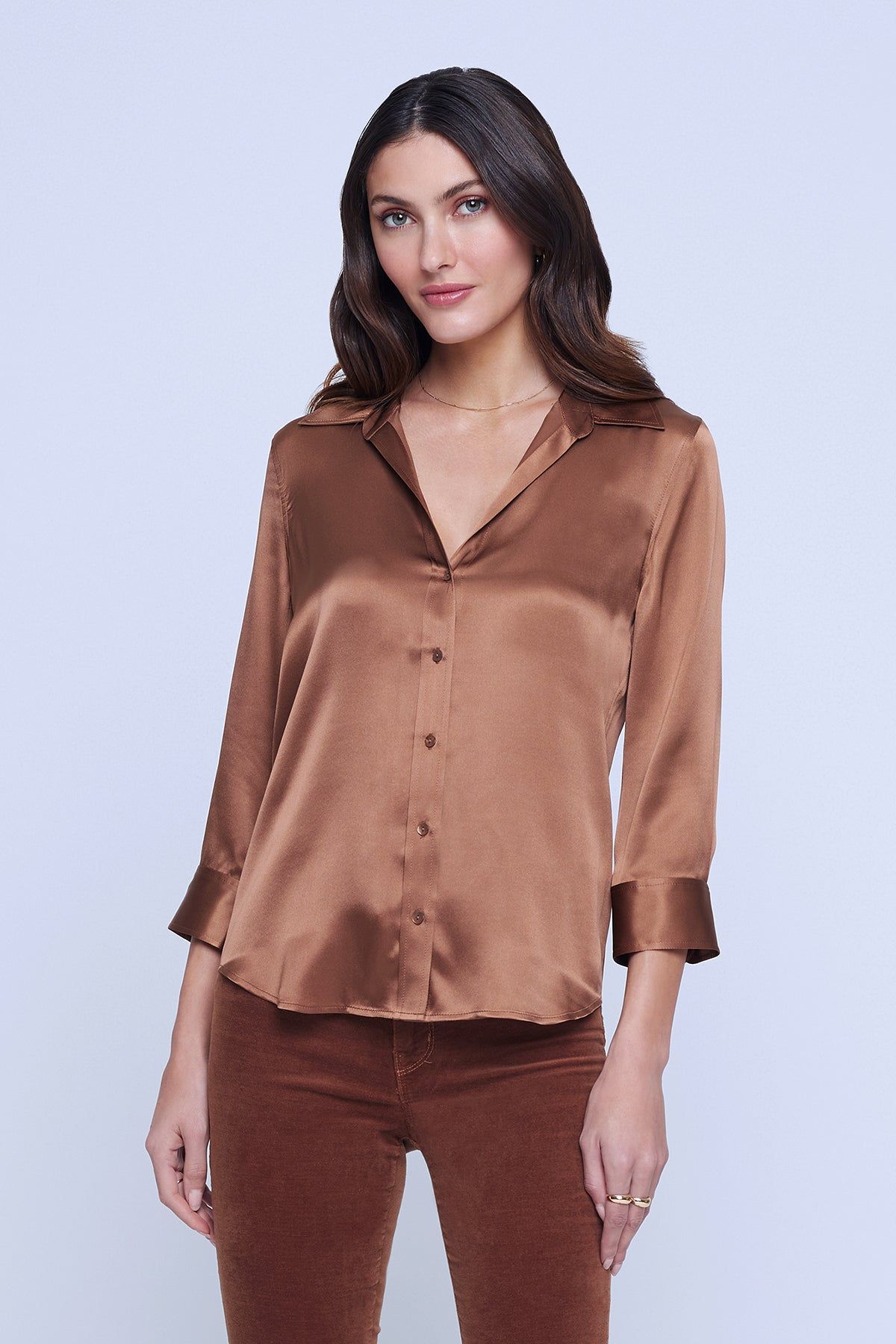 Dani 3/4 Sleeve Blouse sold by French Cuff