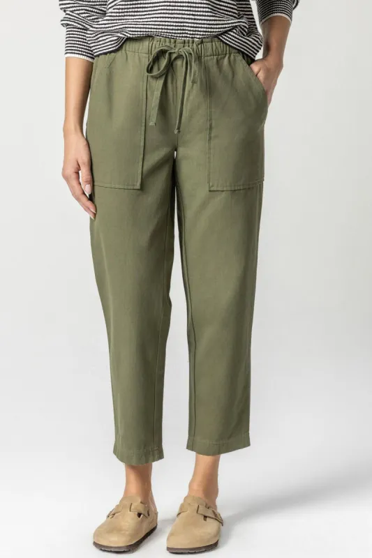 Utility Pant-Army sold by French Cuff