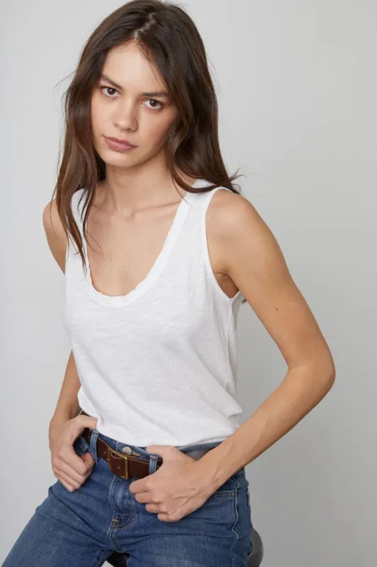 Original Tank - White sold by French Cuff