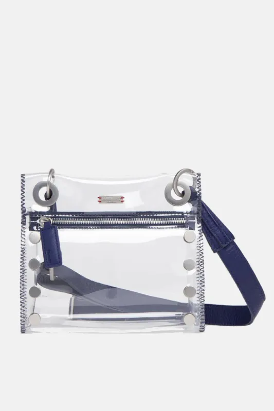 Tony Small - Clear Indigo/Brushed Silver sold by French Cuff