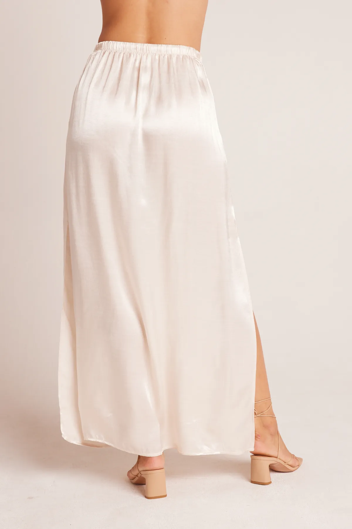 Pleat Front Maxi Skirt sold by French Cuff product image thumbnail 4