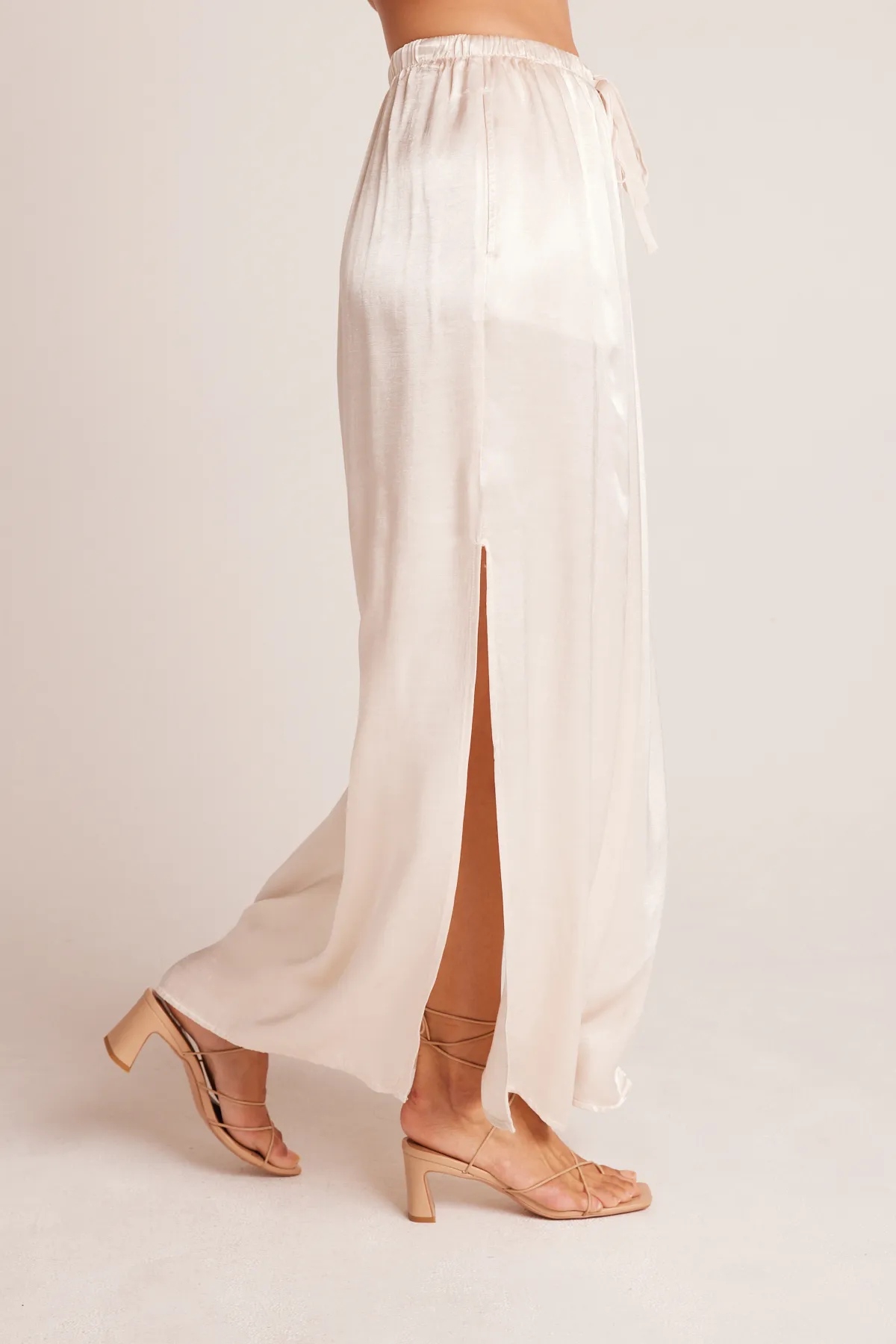 Pleat Front Maxi Skirt sold by French Cuff product image thumbnail 3