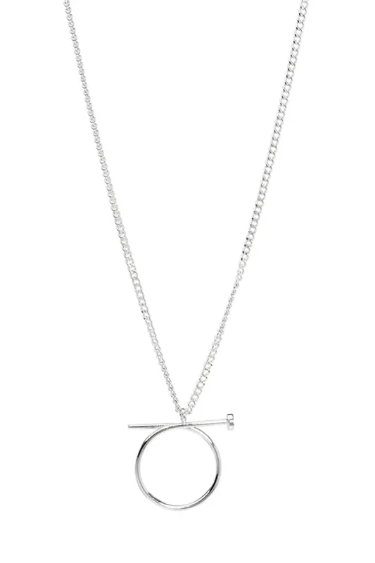 Nail Ring Charm Collar Necklace sold by French Cuff