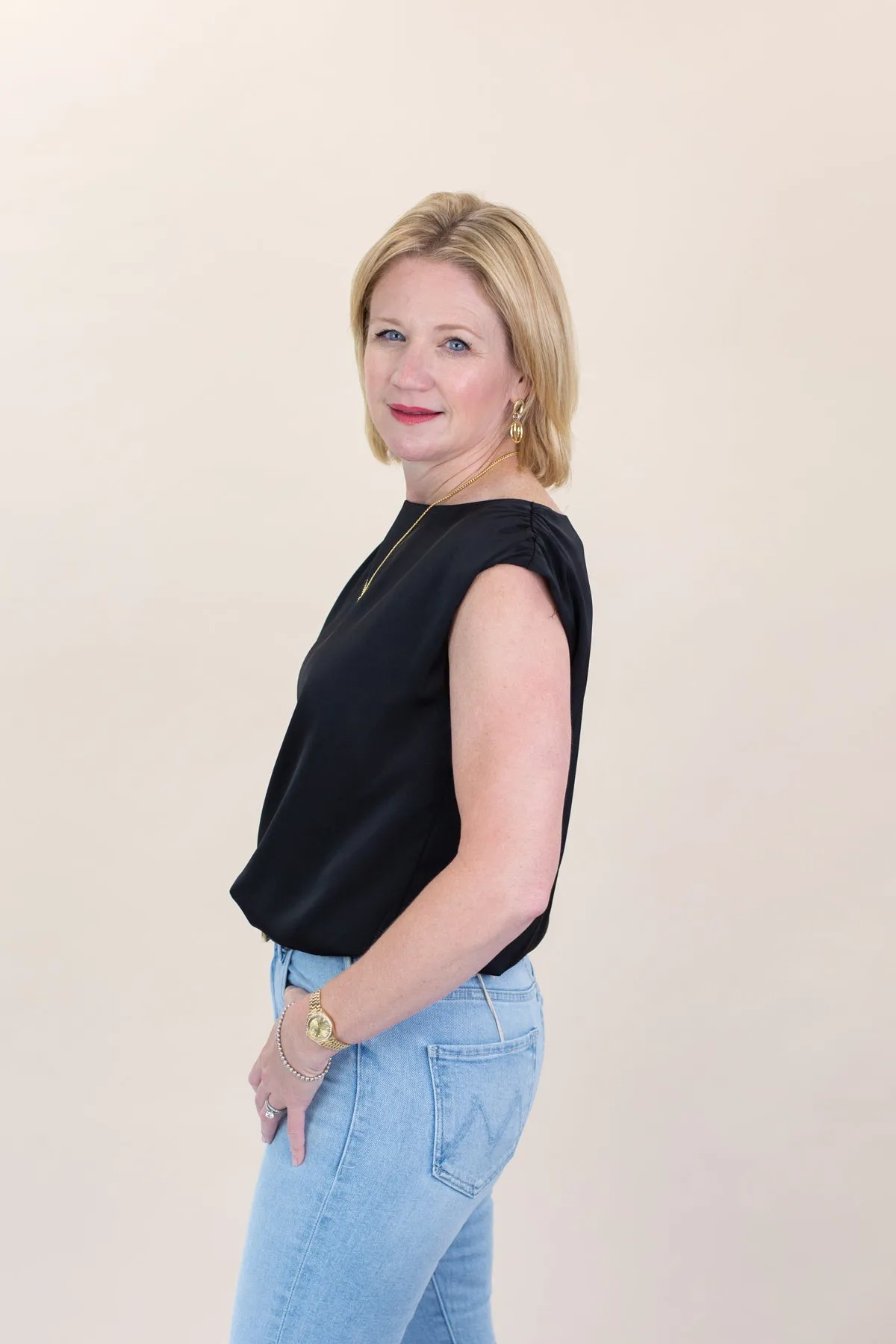 Bubble Hem Top sold by French Cuff product image thumbnail 2
