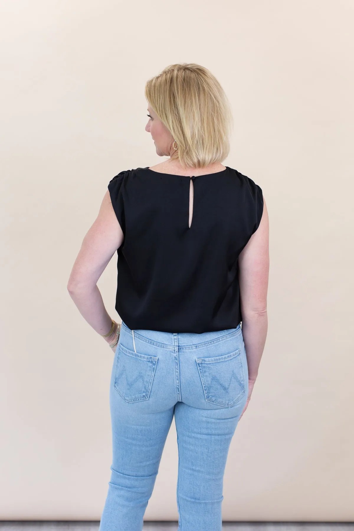 Bubble Hem Top sold by French Cuff product image thumbnail 3
