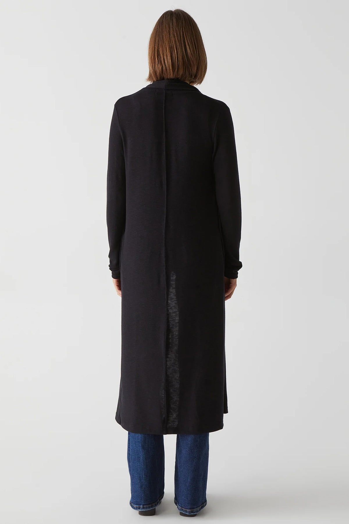 Izzy Longline Open Cardigan sold by French Cuff product image thumbnail 3