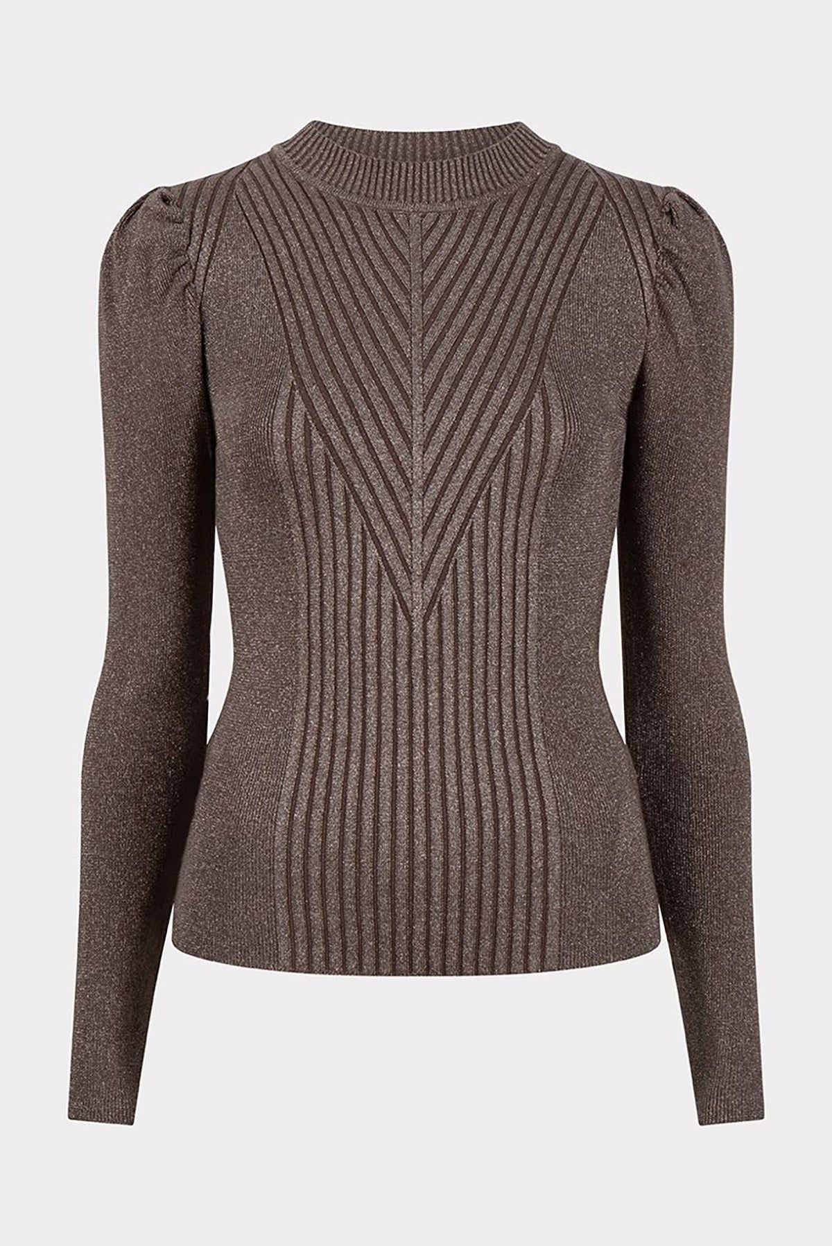 Turtle Neck Lurex Sweater sold by French Cuff