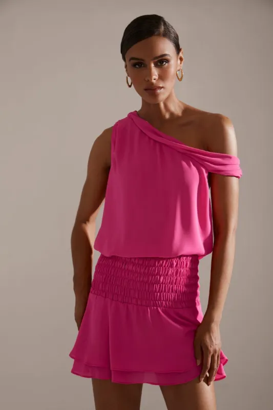 One Shoulder Twist Top sold by French Cuff