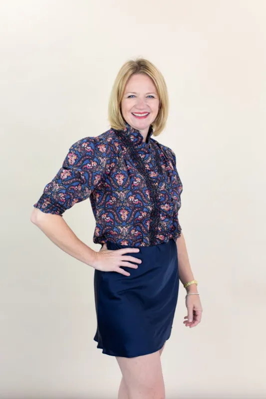 Zuri Top Short Sleeve sold by French Cuff