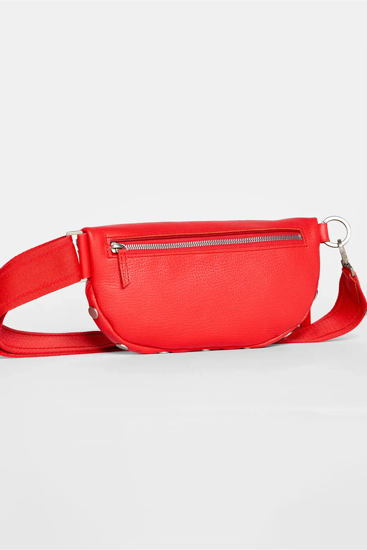 Charles Crossbody - Lighthouse Red/Brushed Silver sold by French Cuff product image thumbnail 4