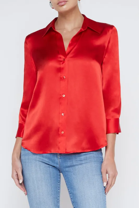 Dani 3/4 Sleeve Blouse sold by French Cuff