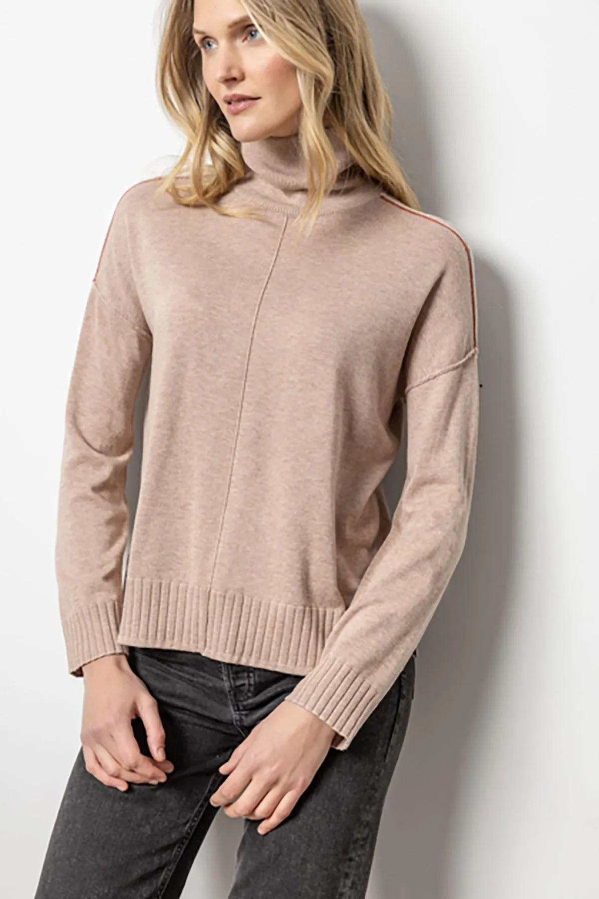 Relaxed Turtleneck Sweater sold by French Cuff product image thumbnail 3