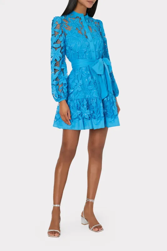 Nellie Sequins Embellished Eyelet sold by French Cuff