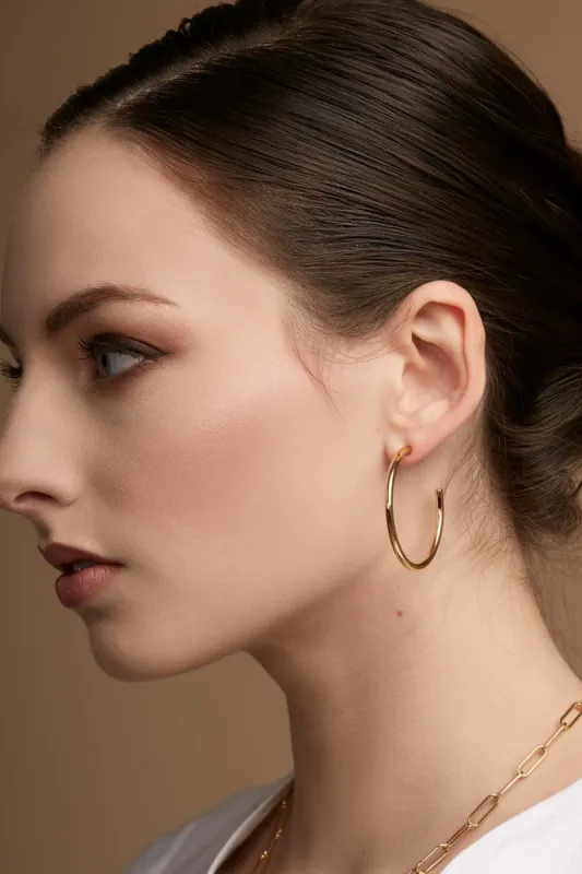 Medium Thin Hoop sold by French Cuff