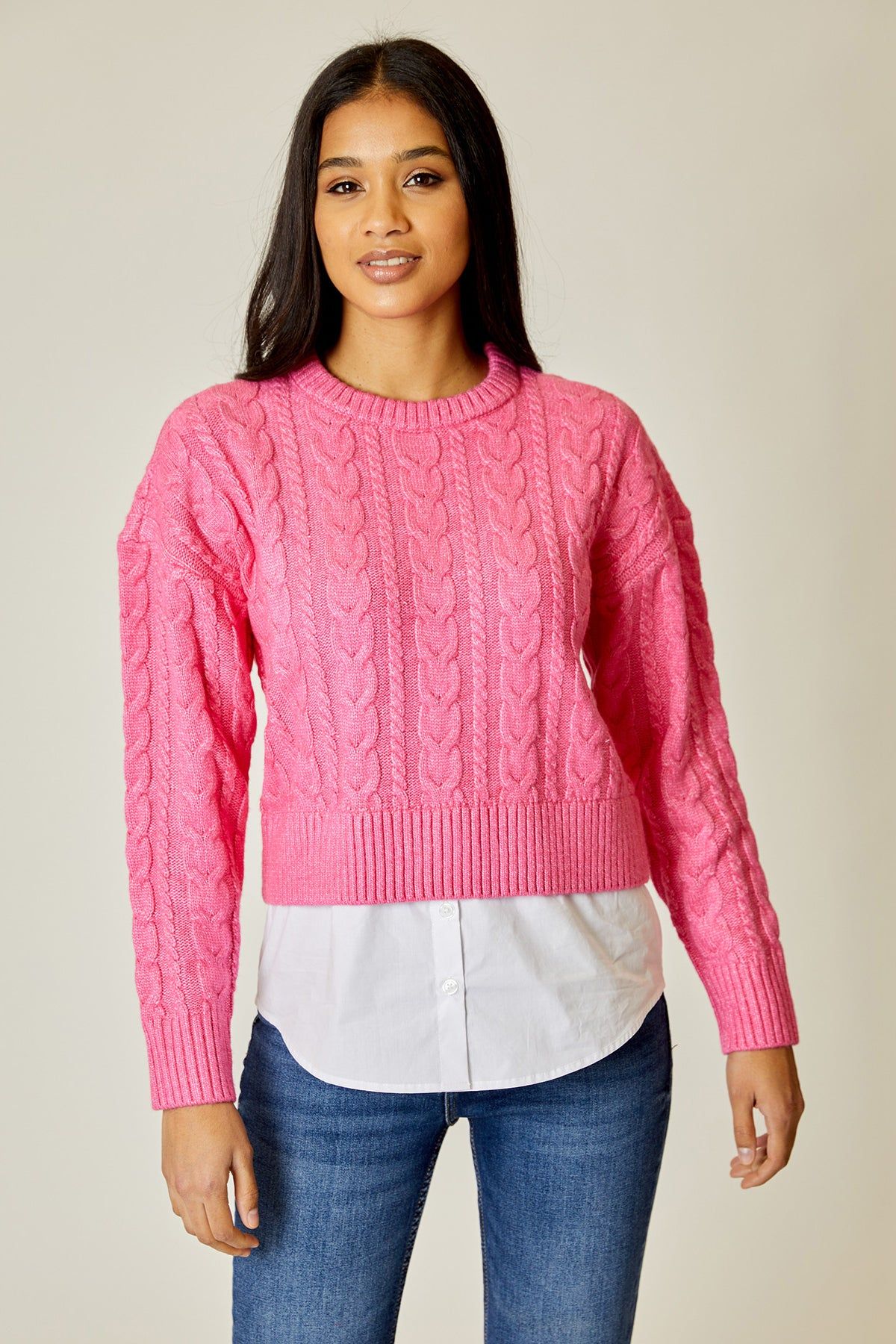 Mix Media Sweater-Fall 23 sold by French Cuff product image thumbnail 3