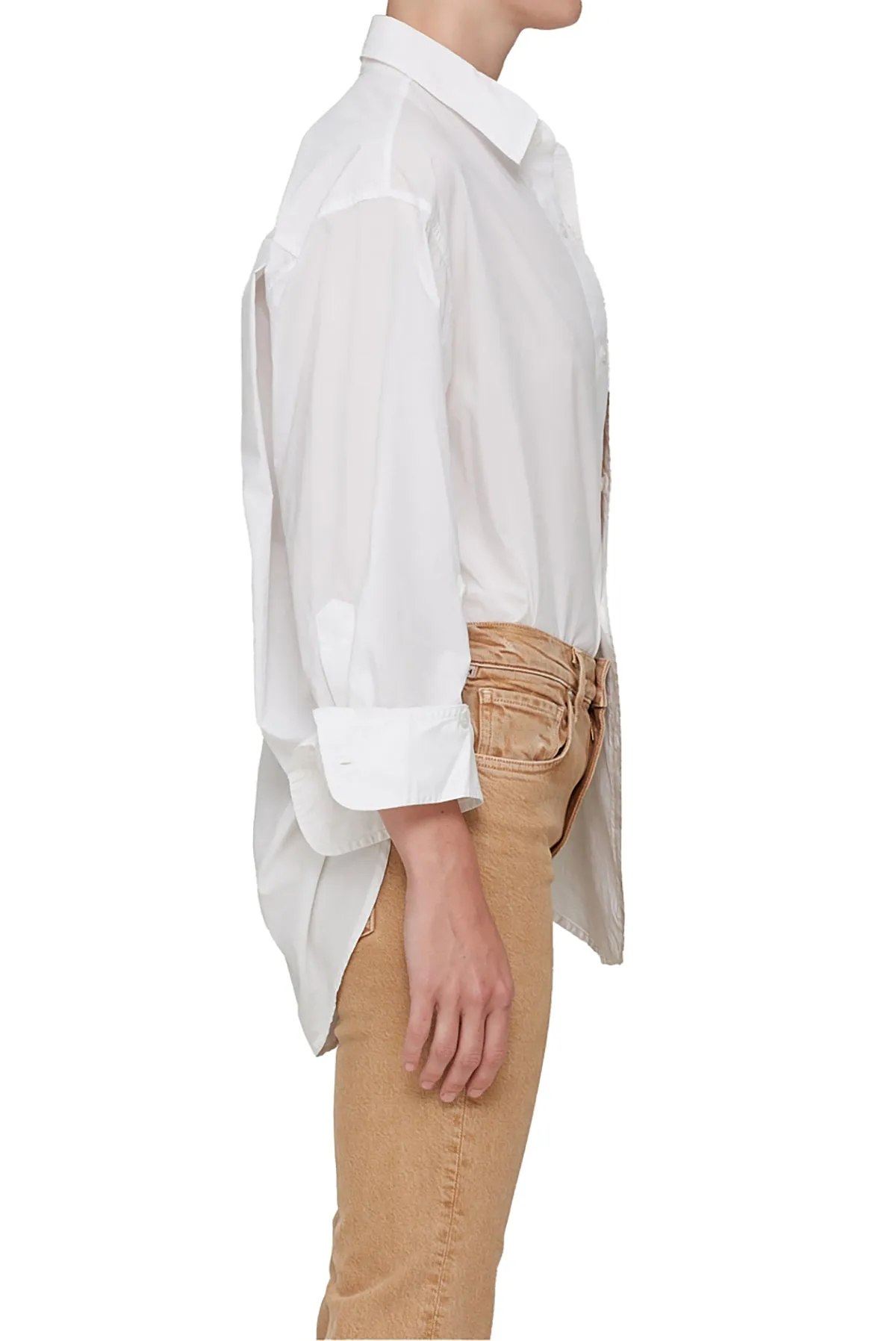 Kayla Shirt - Optic White sold by French Cuff product image thumbnail 2