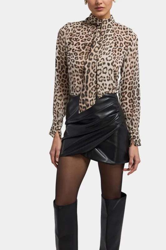 Violetta Leo Chiffon Blouse sold by French Cuff