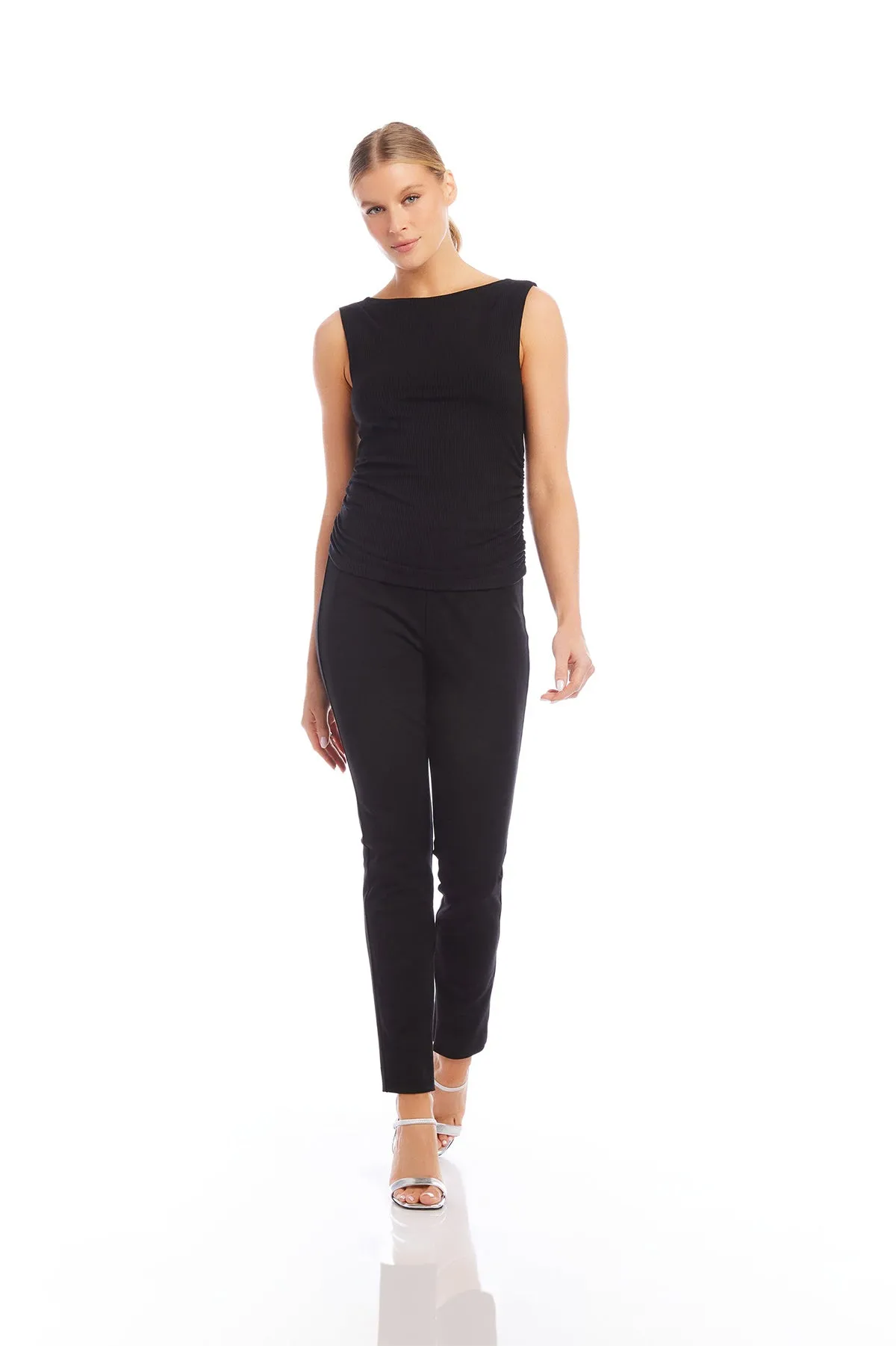 Jane Ankle Zip Pants sold by French Cuff