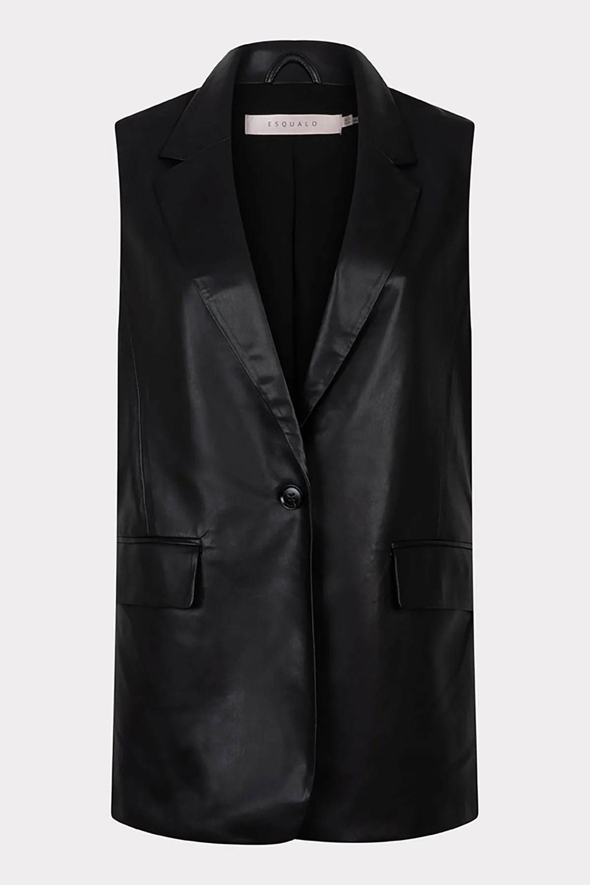 Vegan Leather Vest sold by French Cuff product image thumbnail 4