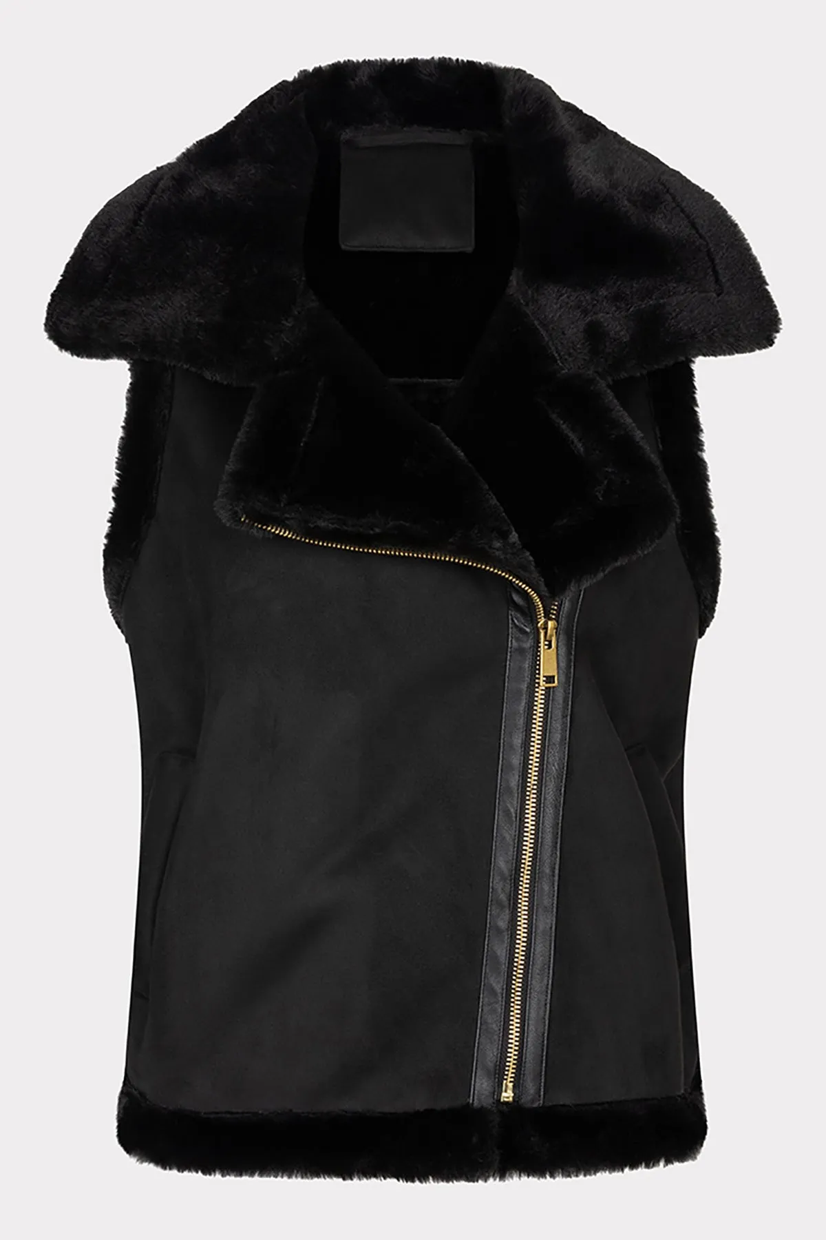 Suede/Fur Vest sold by French Cuff product image thumbnail 2