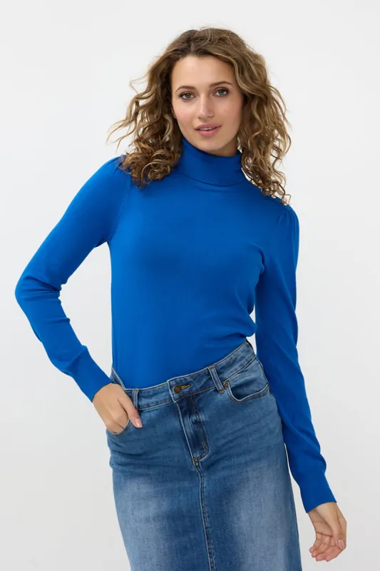 Detail Shoulder Turtleneck Sweater sold by French Cuff