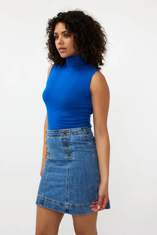 Sleeveless Turtleneck Sweater sold by French Cuff