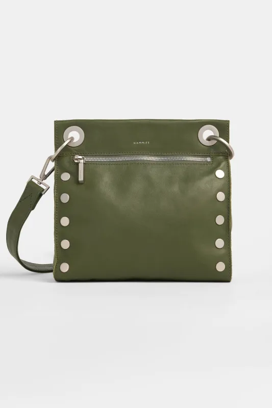 Tony Medium - Landscape Green/Brushed Silver sold by French Cuff