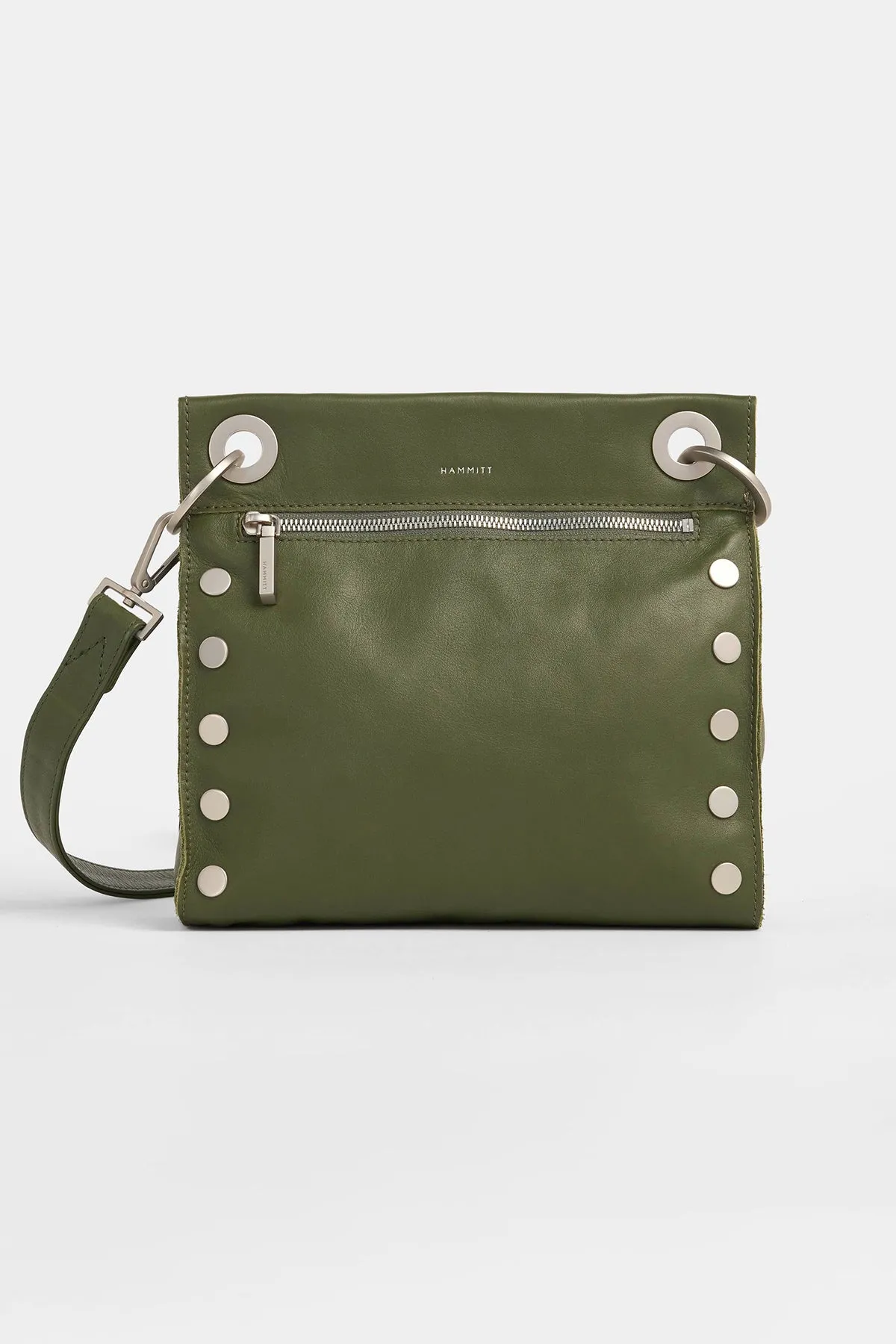 Tony Medium - Landscape Green/Brushed Silver sold by French Cuff