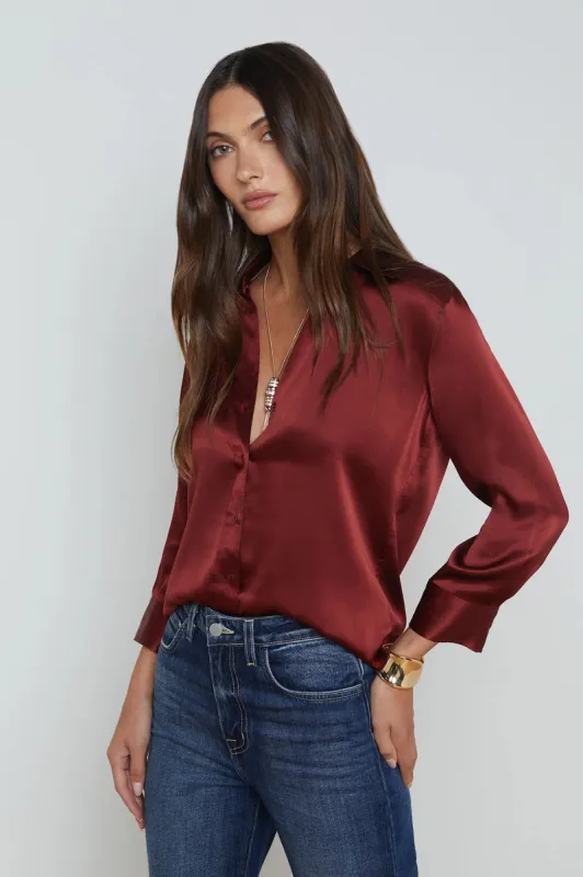 Dani 3/4 Sleeve Blouse sold by French Cuff