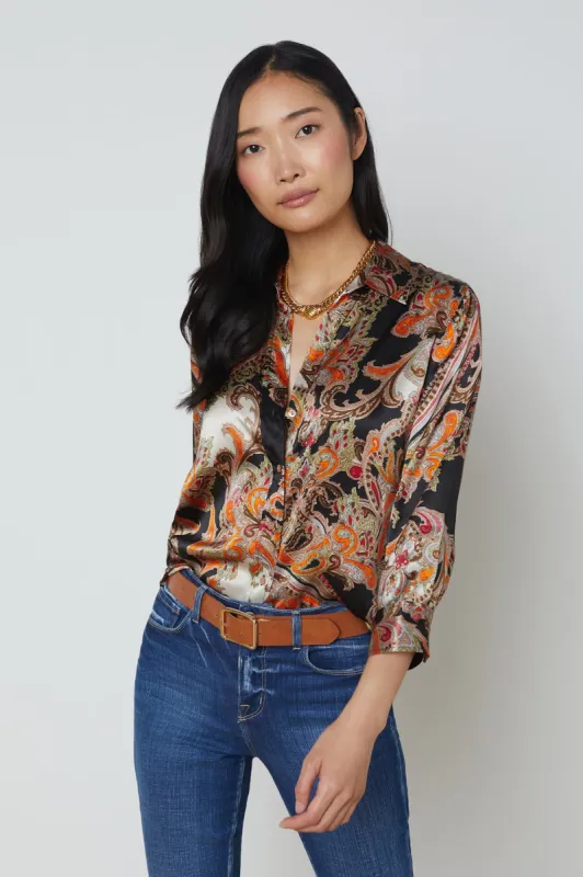 Dani 3/4  Sleeve Blouse sold by French Cuff