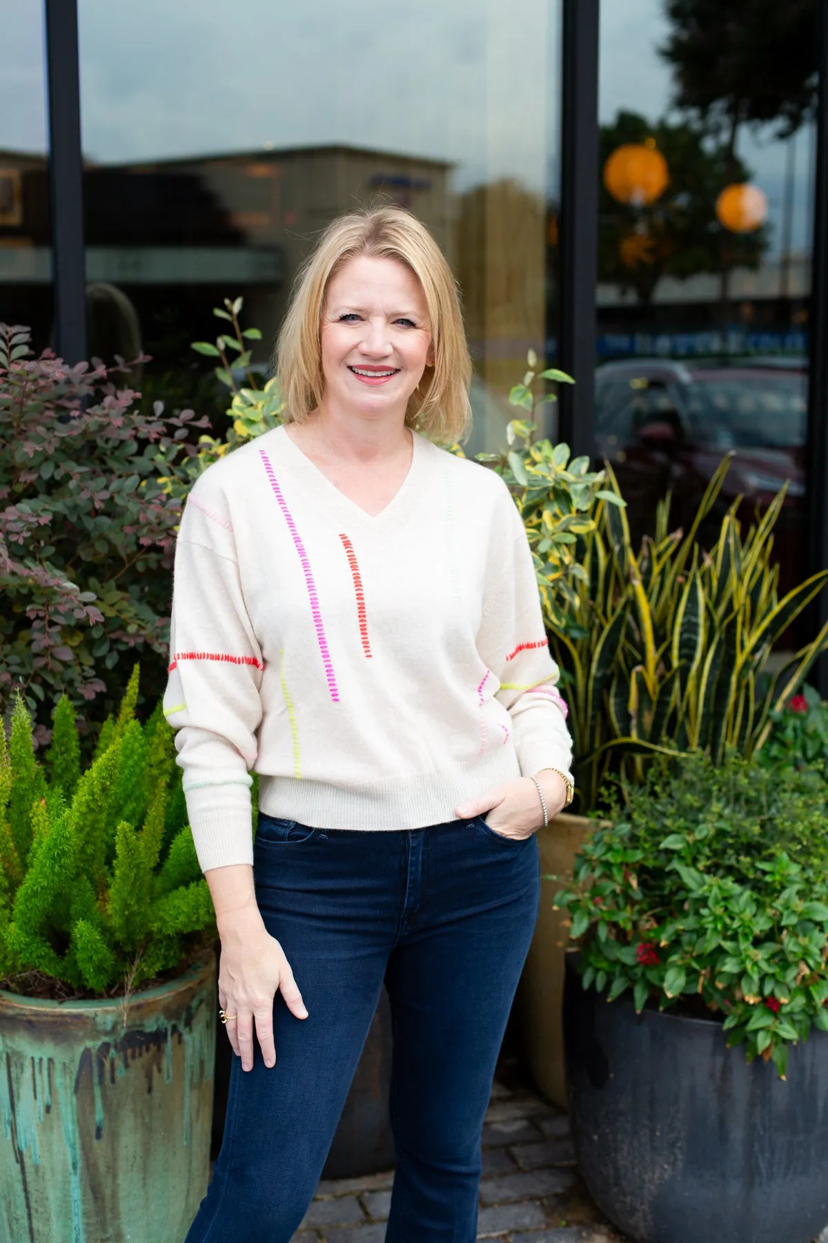 Pop Stitch Malibu V sold by French Cuff