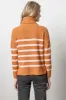 Striped Turtleneck Sweater sold by French Cuff