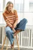 Striped Turtleneck Sweater sold by French Cuff