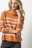 Striped Turtleneck Sweater sold by French Cuff