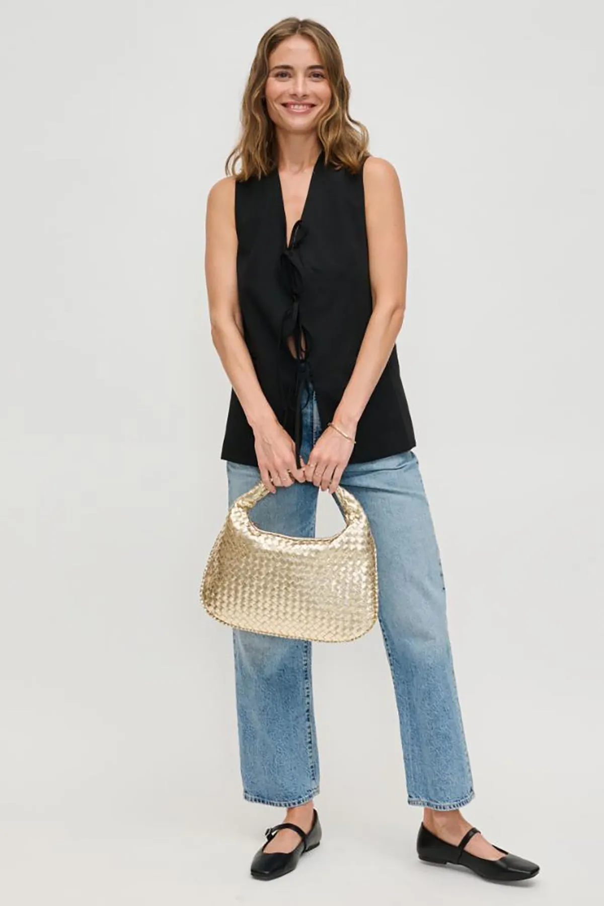 Adela Woven Hobo sold by French Cuff product image thumbnail 5