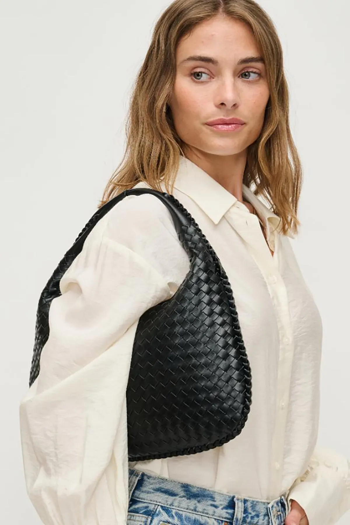 Adela Woven Hobo sold by French Cuff product image thumbnail 2