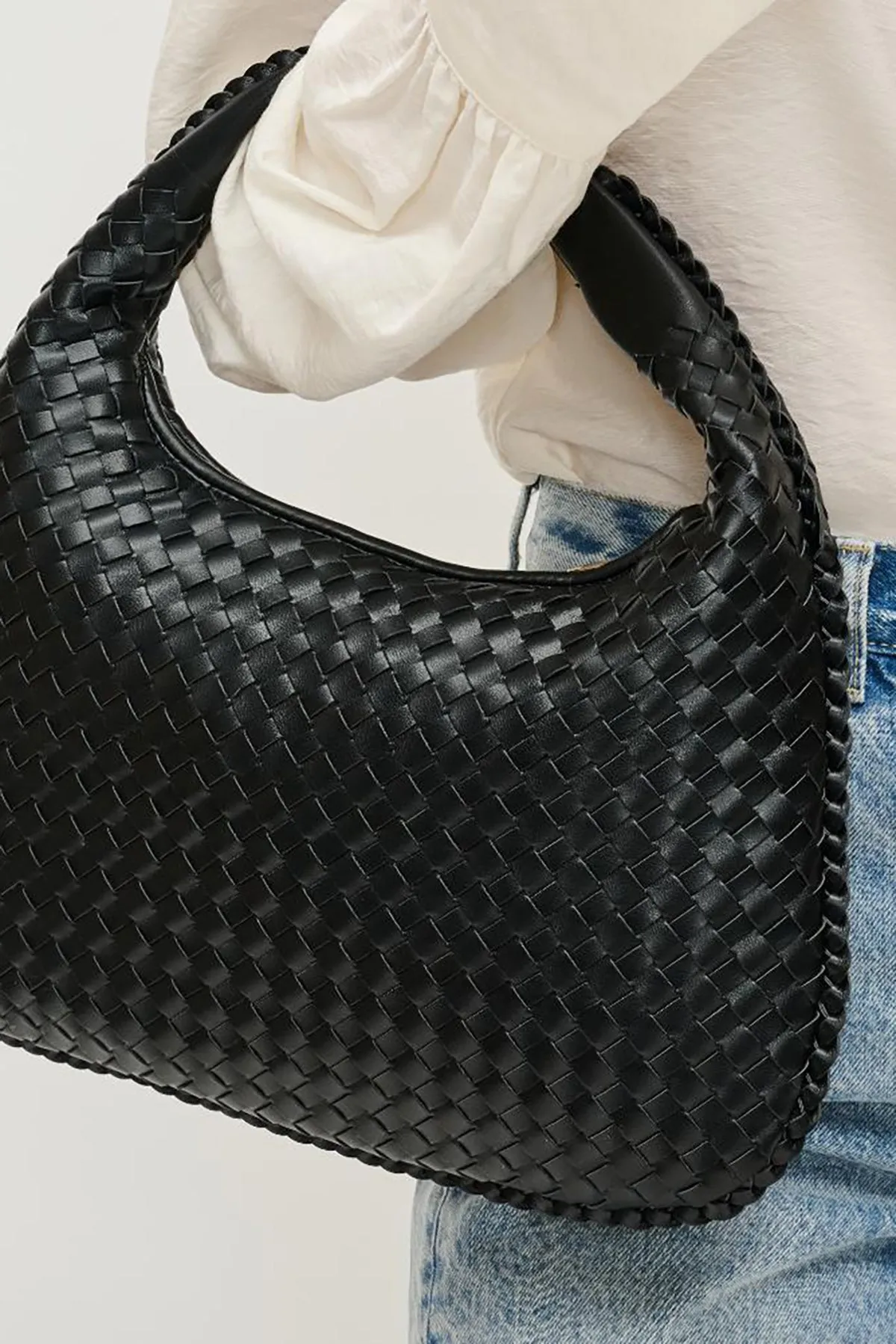 Adela Woven Hobo sold by French Cuff product image thumbnail 3